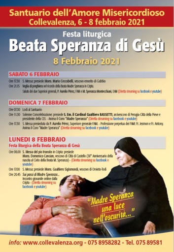 Festa liturgica 2021